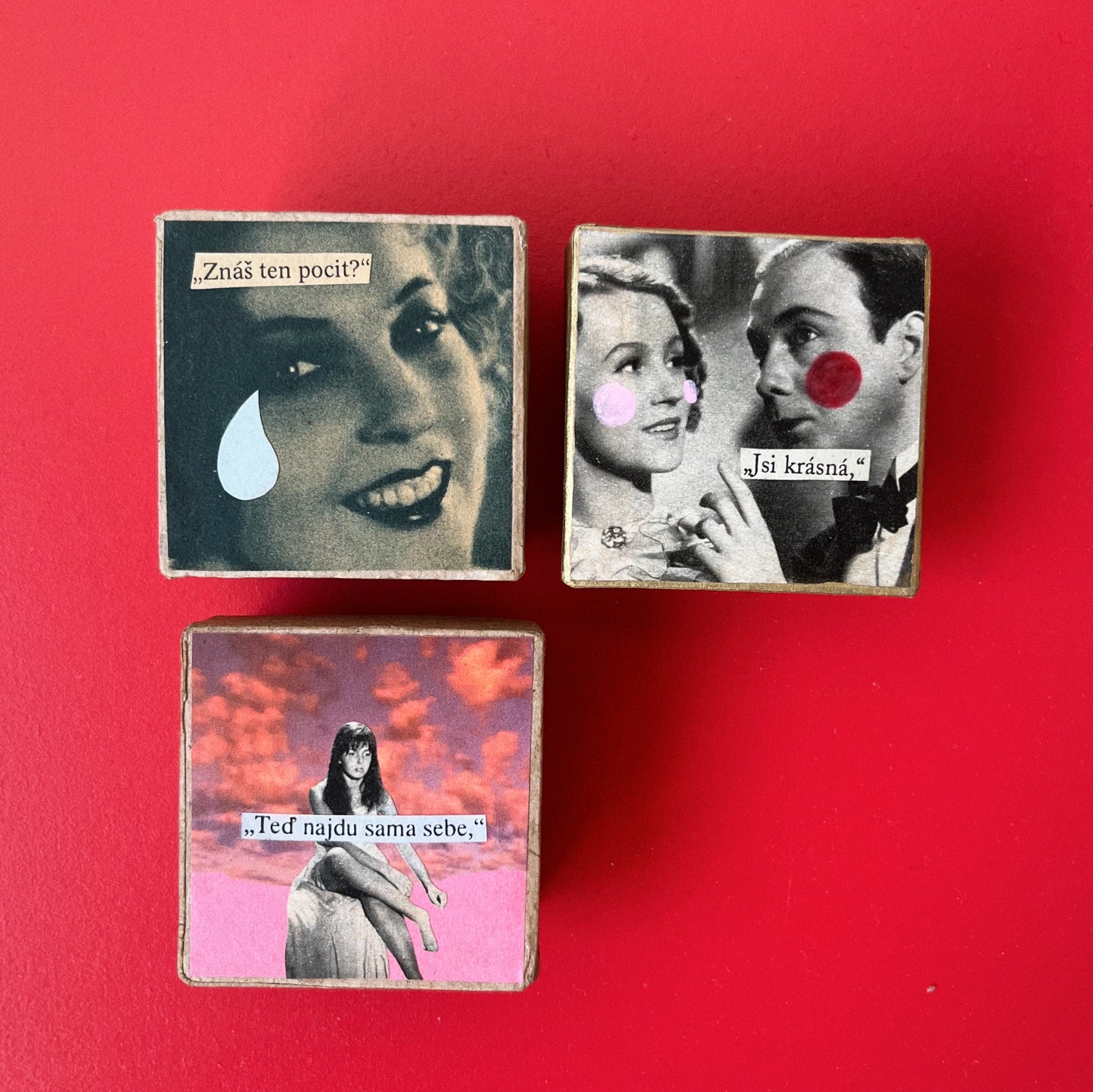 Koláž do krabičky