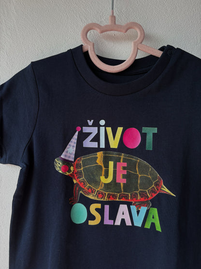 Život je oslava! - Baby T-shirt
