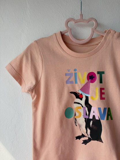 Život je oslava! - Baby T-shirt