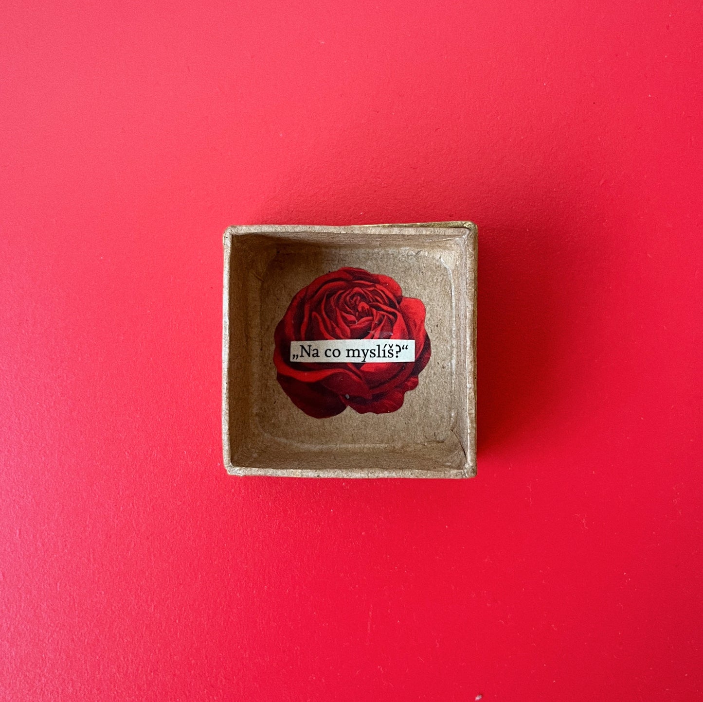 Koláž do krabičky