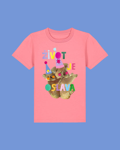 Život je oslava! - Kid T-shirt